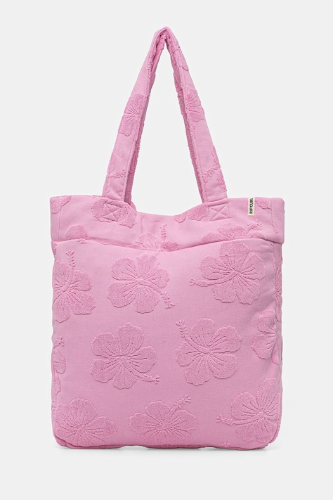 Rip Curl torebka damska bawełniana MIXED TERRY różowa 03EWSB