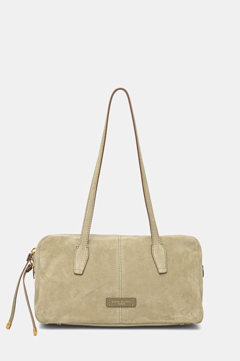 Gianni Chiarini чанта дамски от велур ARYNA зелена BS 12219 CM-PL