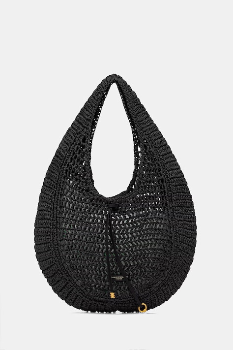 Gianni Chiarini torebka shopper damska NEFELI czarna BS 11954/COMM STR-CRCH