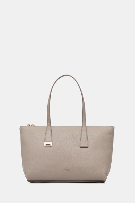 Furla torebka shopper damska skórzana Olivia M Tote beżowa WB01977 HSF000 4488S