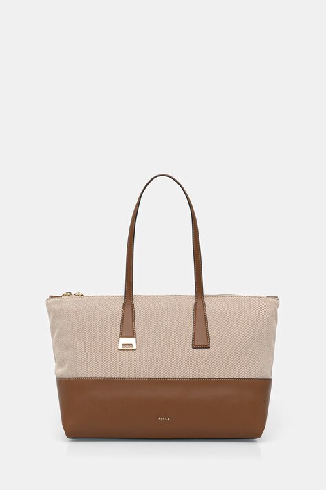 Furla torebka tote damska Olivia L Tote beżowa WB01940 BX3542 TCO00