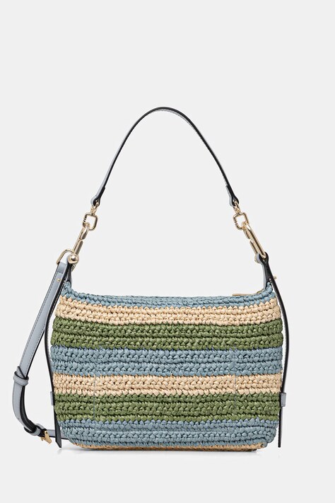 Furla torebka crossbody damska Tonie Mini Hobo niebieska WE00899 BX4447 4500S