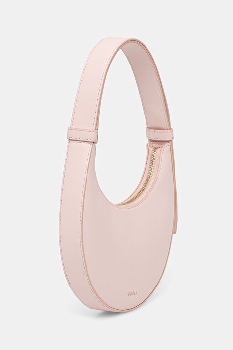 Furla torebka damska skórzana Deliza Mini Shoulder Bag różowa WE00649 AX0733 4355S