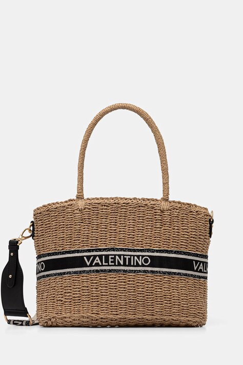 Valentino Bags torba plażowa damska BOHO beżowa VBGA0L04