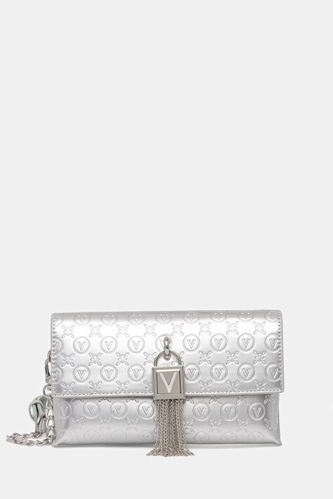Valentino Bags kopertówka damska EMY RE srebrna VBS9IU17VER