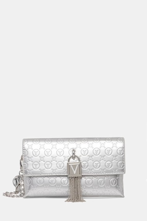 Valentino Bags kopertówka damska EMY RE srebrna VBS9IU17VER