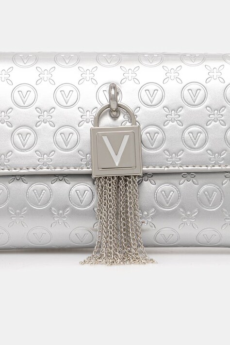 Valentino Bags клатч жіночий EMY RE — SS26-TOD32W, срібний — фото 4