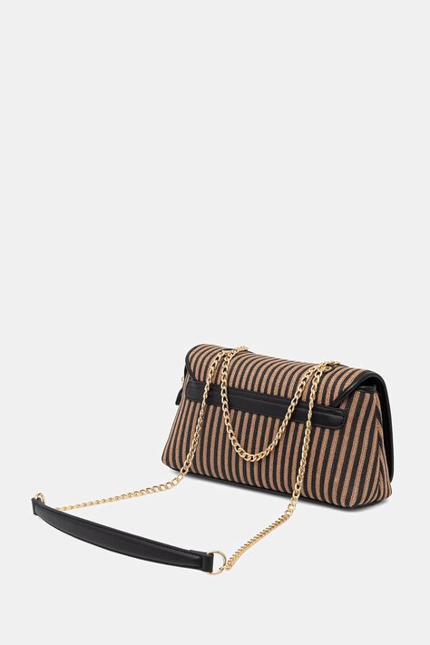 Valentino Bags сумка крос-боді жіноча плетена SELENE — SS26-TOD331, коричневий — фото 3