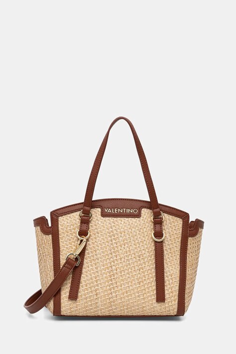 Valentino Bags torebka crossbody damska DEMETRA beżowa VBS9R904