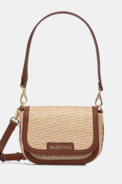 Valentino Bags torebka crossbody damska DEMETRA beżowa VBS9R909