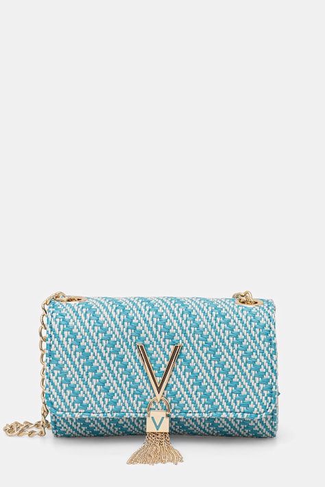 Valentino Bags torebka crossbody damska DIVINA SUMMER niebieska VBS9XI03S