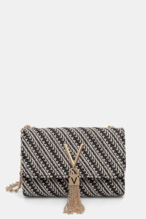 Valentino Bags torebka crossbody damska DIVINA SUMMER czarna VBS9XI03S