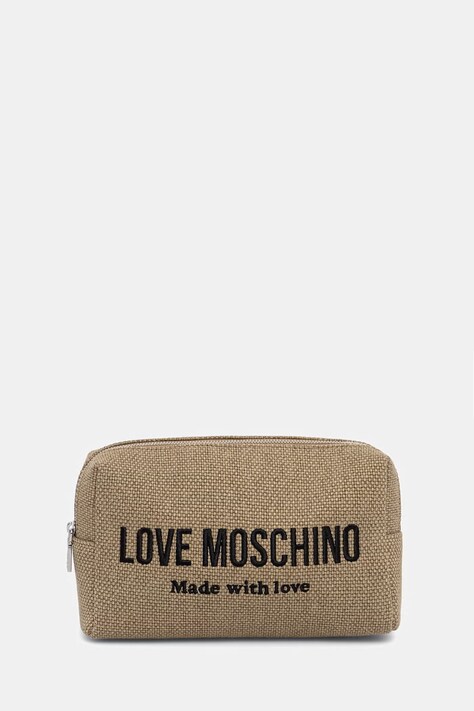 Love Moschino kosmetyczka damska beżowa JC5315PP0OKB190A
