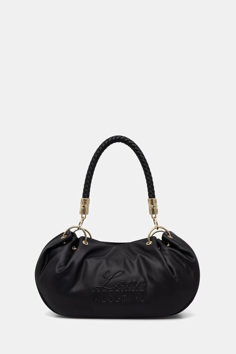 Love Moschino torebka damska z imitacji skóry czarna JC4221PP0OKA0000