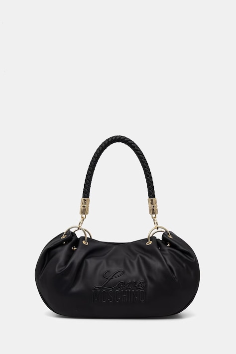 Love Moschino torebka damska z imitacji skóry czarna JC4221PP0OKA0000