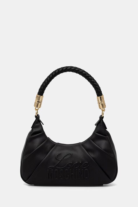 Love Moschino torebka damska z imitacji skóry czarna JC4223PP0OKA0000