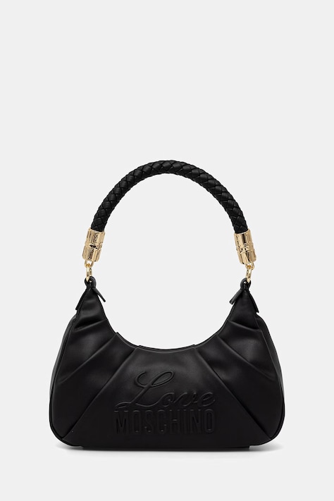 Love Moschino torebka damska z imitacji skóry czarna JC4223PP0OKA0000