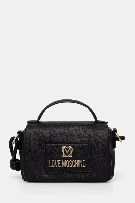 Love Moschino torebka damska z imitacji skóry czarna JC4236PP0OKC0000