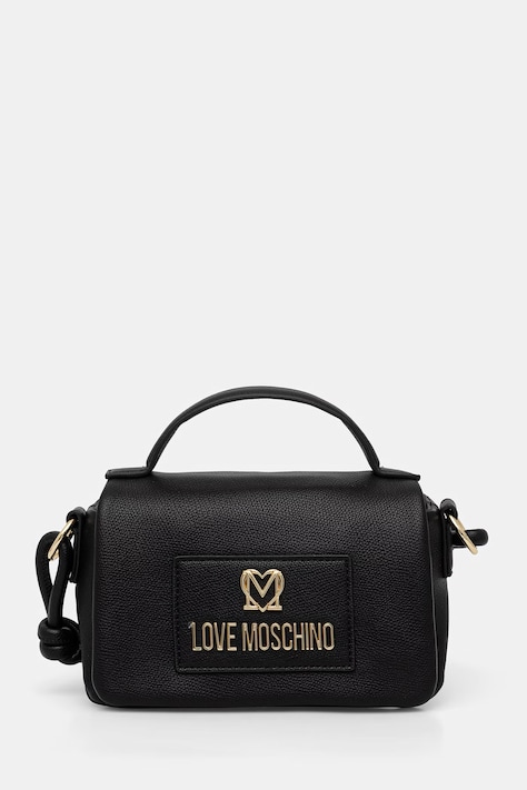 Love Moschino torebka damska z imitacji skóry czarna JC4236PP0OKC0000