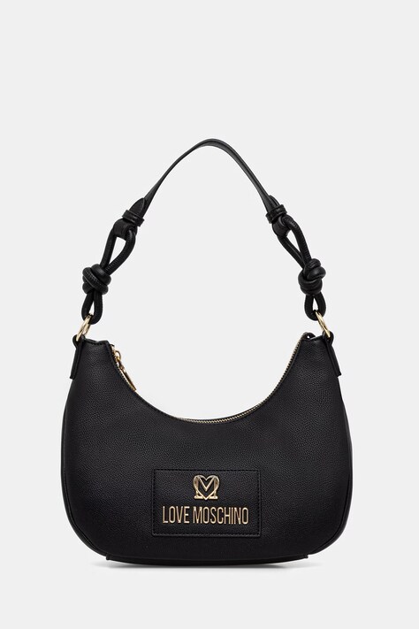 Love Moschino torebka damska z imitacji skóry czarna JC4237PP0OKC0000