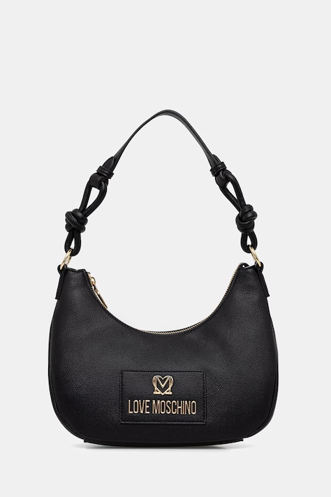 Love Moschino torebka damska z imitacji skóry czarna JC4237PP0OKC0000