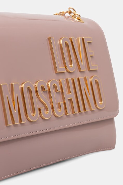 Love Moschino сумочка жіноча зі штучної шкіри — SS26-TOD352, рожевий — фото 4