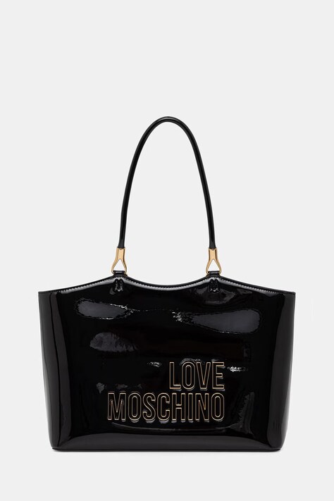 Love Moschino torebka shopper damska czarna JC4247PP0OKE100A