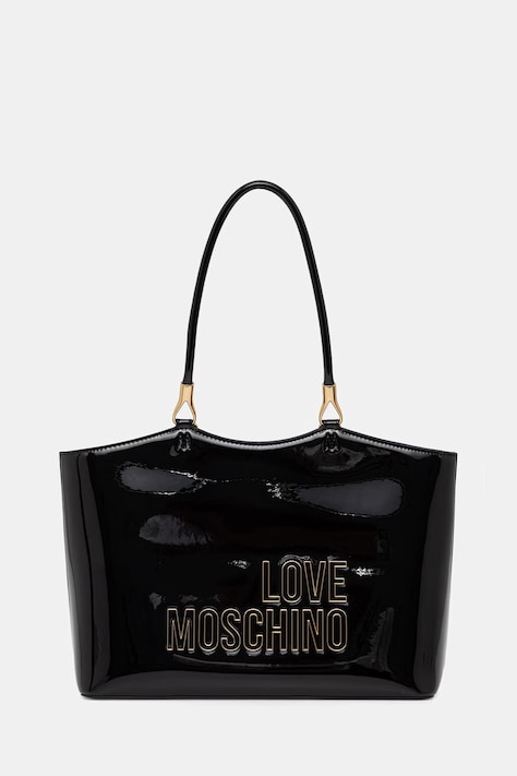 Love Moschino torebka shopper damska czarna JC4247PP0OKE100A