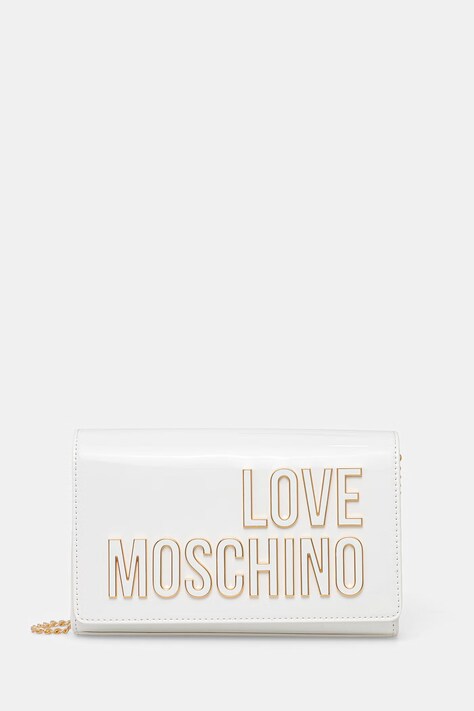 Love Moschino torebka crossbody damska biała JC4251PP0OKE110A