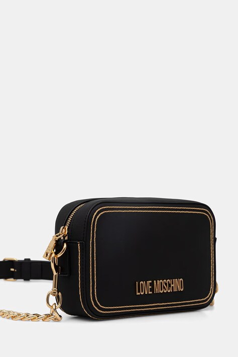 Love Moschino сумка крос-боді жіноча зі штучної шкіри — SS26-TOD35A, чорний — фото 2