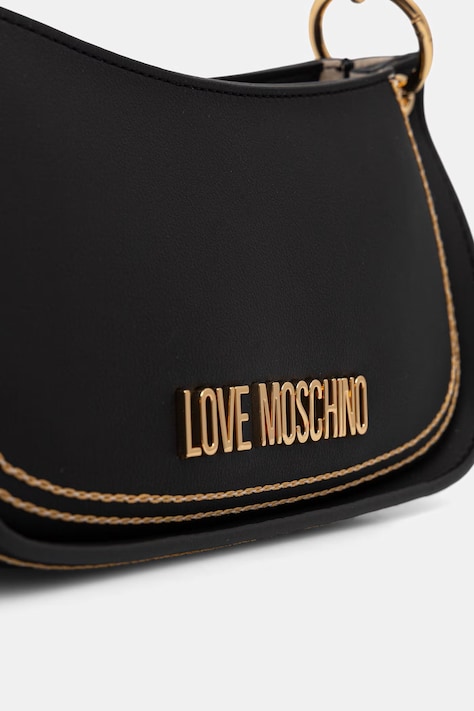 Love Moschino сумочка жіноча зі штучної шкіри — SS26-TOD35C, чорний — фото 4