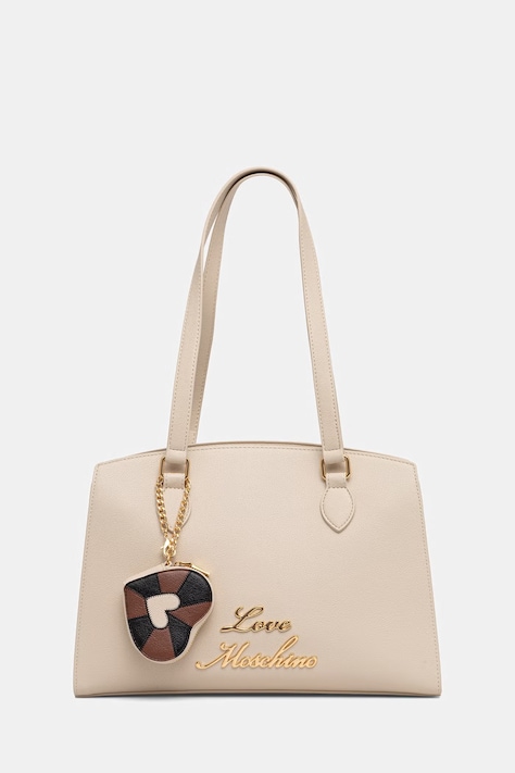 Love Moschino Torebka tote damska beżowa JC4276PP0OK1011A