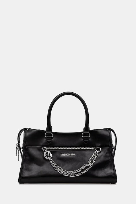 Love Moschino torebka damska skórzana czarna JC4277PP0OK1100A