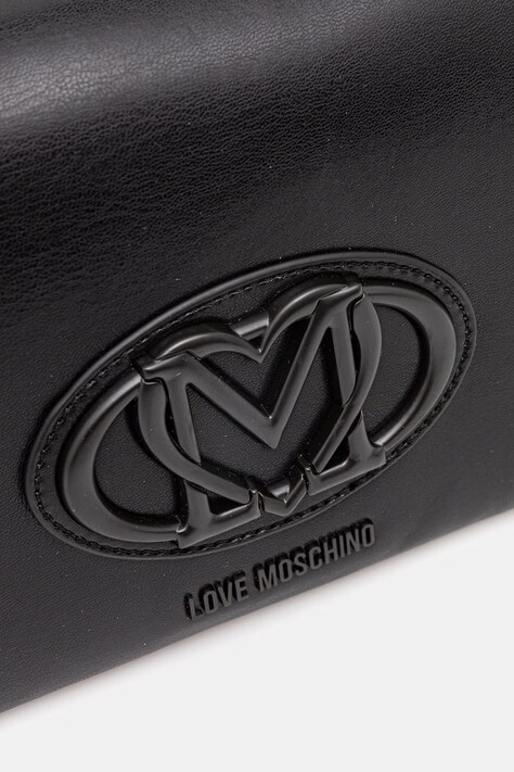 Love Moschino сумка крос-боді жіноча — SS26-TOD362, чорний — фото 4