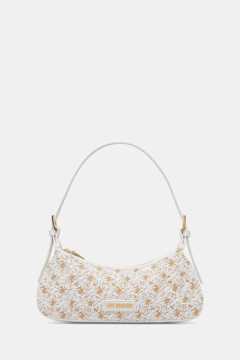 Love Moschino torebka damska z imitacji skóry biała JC4346PP0OKS110A