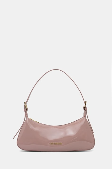 Love Moschino torebka bagietka damska z imitacji skóry różowa JC4390PP0OKE2600