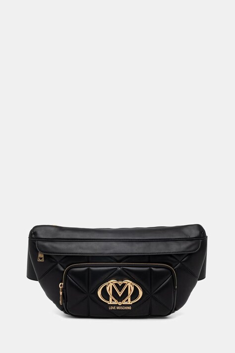 Love Moschino nerka damska z imitacji skóry czarna JC4261PP0OLC0000