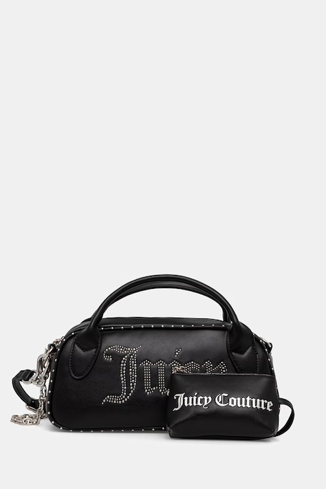 Juicy Couture torebka crossbody damska z imitacji skóry KIMBERLY czarna BEJQL9919WVP