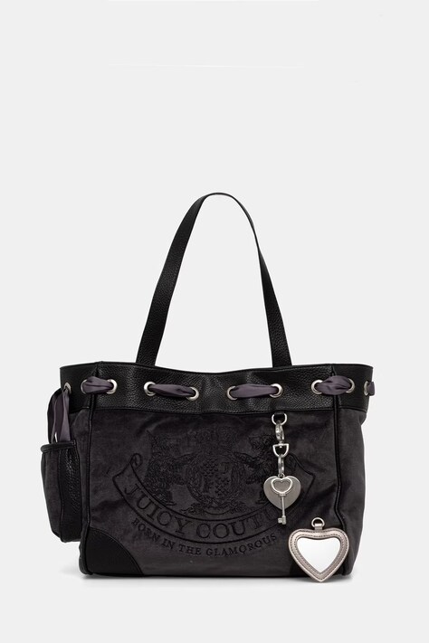 Juicy Couture torebka shopper damska DAYDREAMER szara BIJD08674WZC