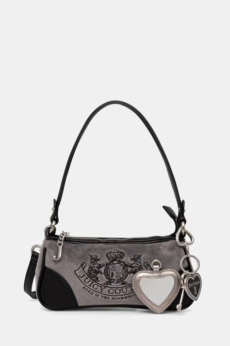 Juicy Couture torebka crossbody damska DAYDREAMER szara BIJD08940WZC