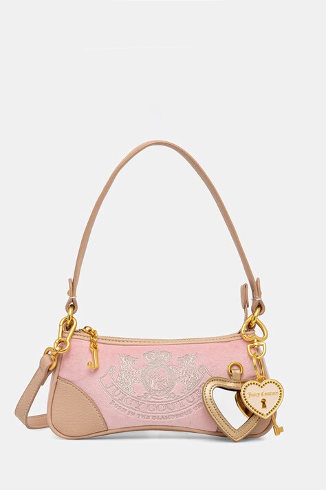 Juicy Couture torebka crossbody damska DAYDREAMER różowa BIJD08940WC2