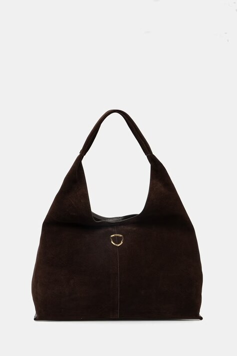 Blauer torebka shopper damska brązowa HINA01