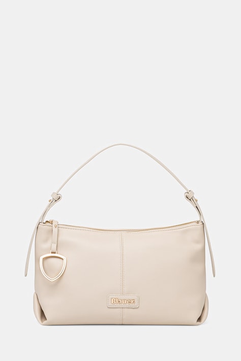 Blauer torebka shopper damska beżowa RAMA01