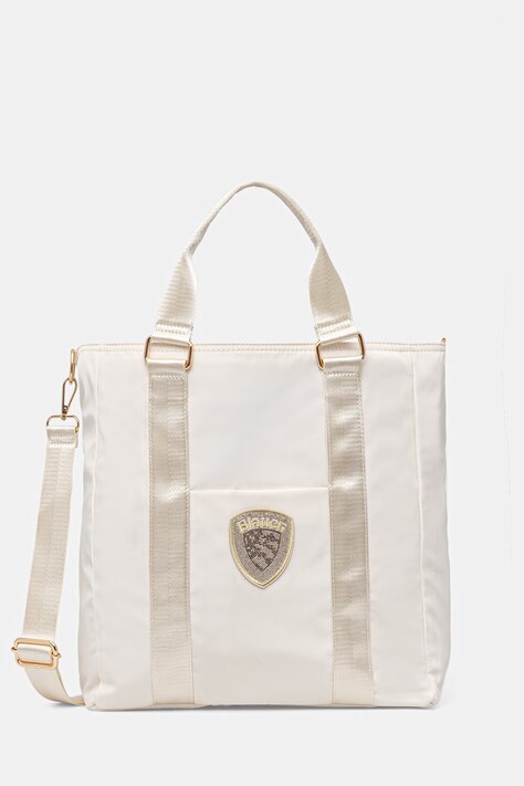 Blauer torebka crossbody damska beżowa SILVA01