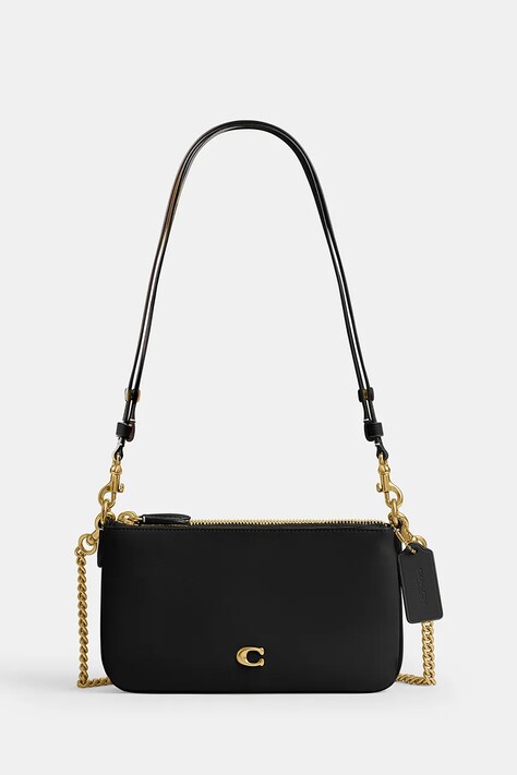Coach torebka crossbody damska skórzana Kira czarna CDY89