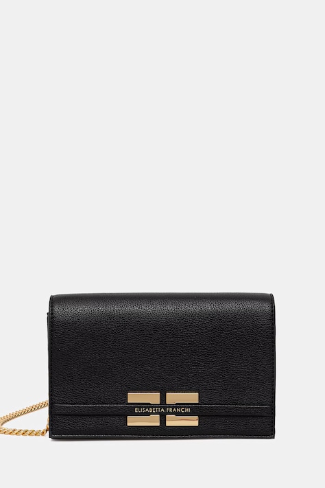 Elisabetta Franchi torebka crossbody damska czarna MADE IN CHINA
