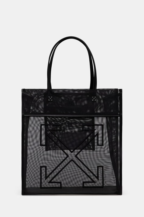 Off-White Market torebka tote damska czarna OWNA23FS26FAB001