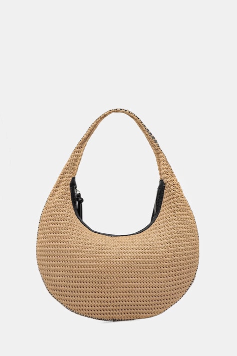 Sisley kabelka rogal dámska pletená béžová 6WUKWY06Q