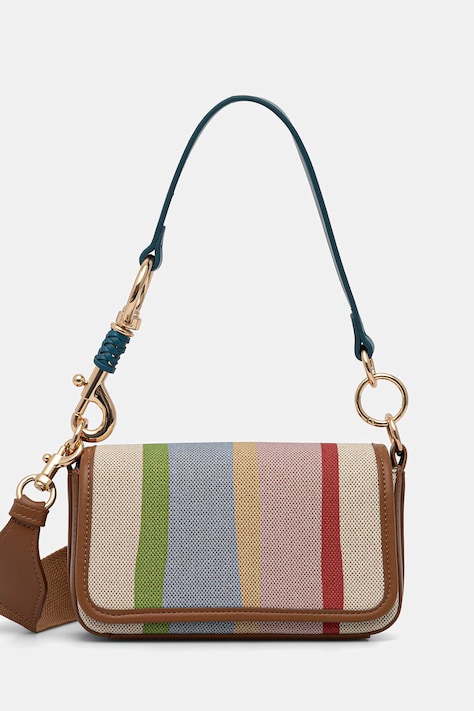 United Colors of Benetton torebka crossbody damska beżowa 6F6XVY033