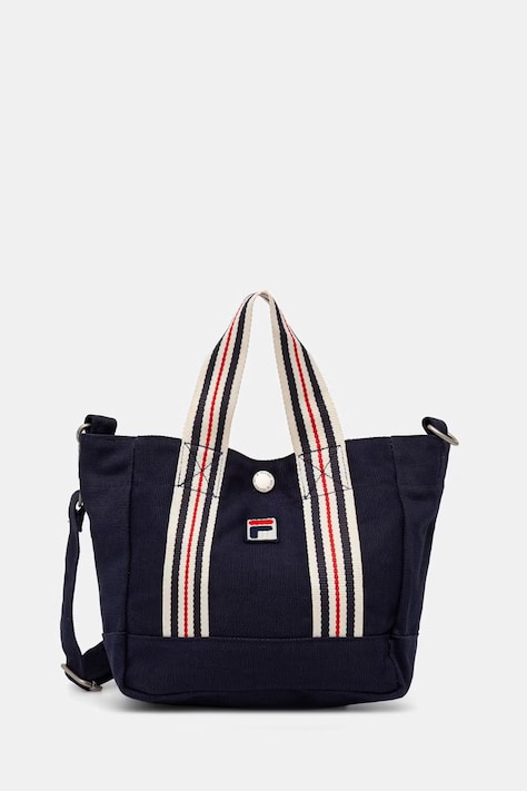 Fila torebka crossbody damska bawełniana CARLIANO czarna FBU0180